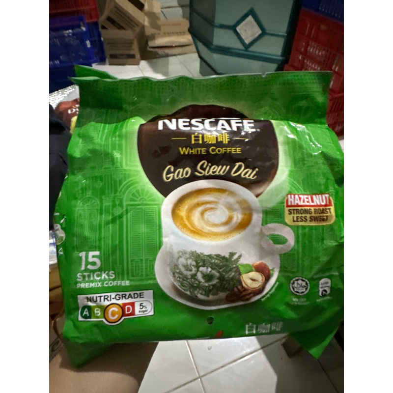 

Nescafe white coffee gao siew dai (15 sticks)