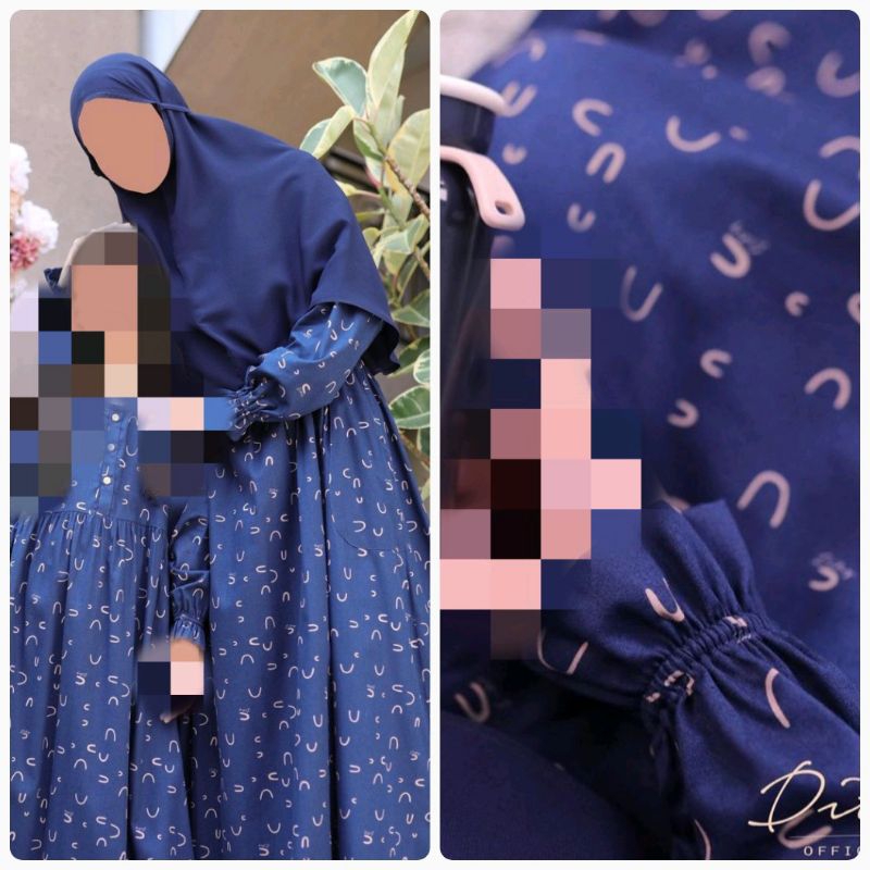 Ditsy Juni 2023 Halen Navy XL