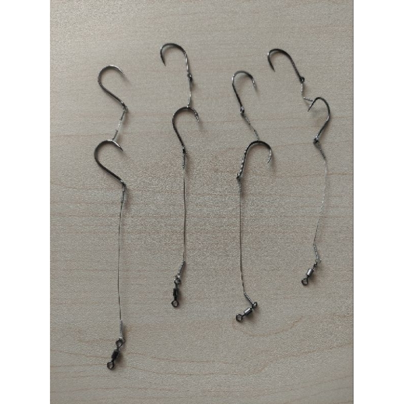 Rangkaian pancing kail  tenggiri no 8