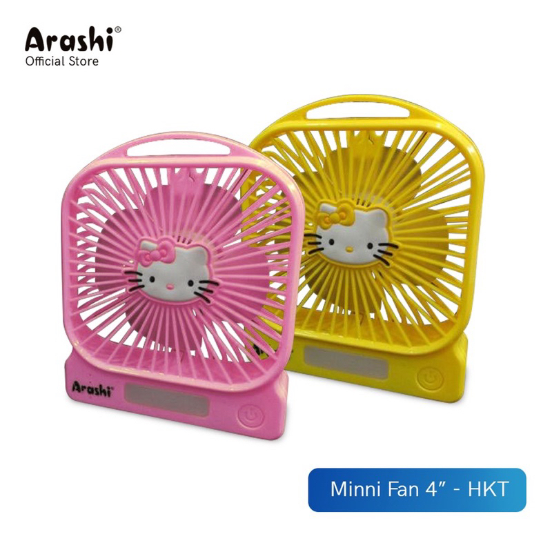Kipas Tangan Mini Portable /Kipas Angin Mini Karakter Arashi