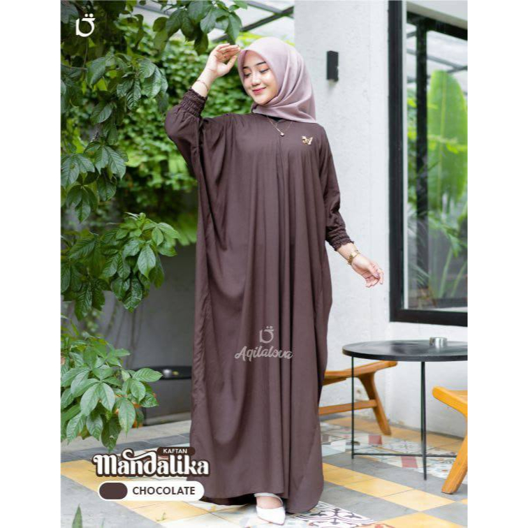 Kaftan Polos Jumbo - Dress Kaftan Polos Mewah - Gamis jumbo size XXXL Terbaru