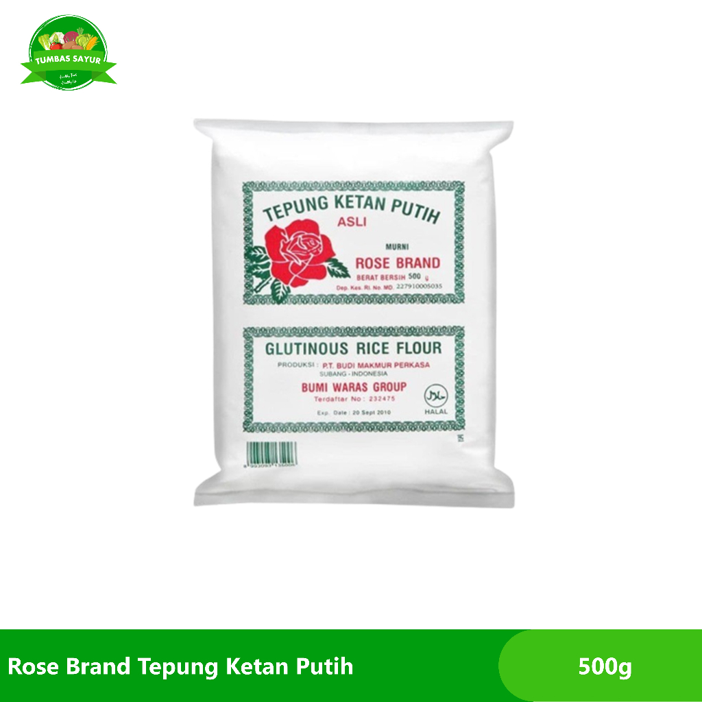 

Rose Brand Tepung Ketan Putih 500g