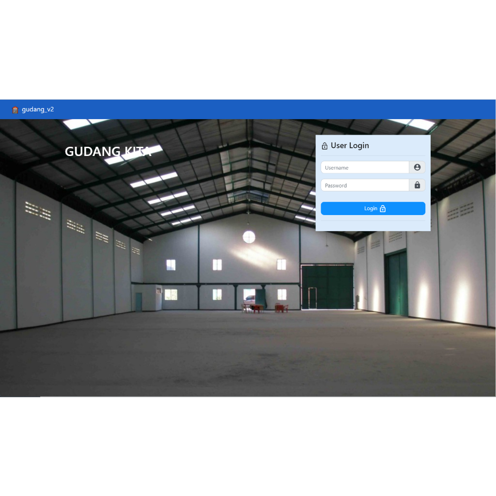 Aplikasi Website Stok Gudang V2 (Full Source Code)