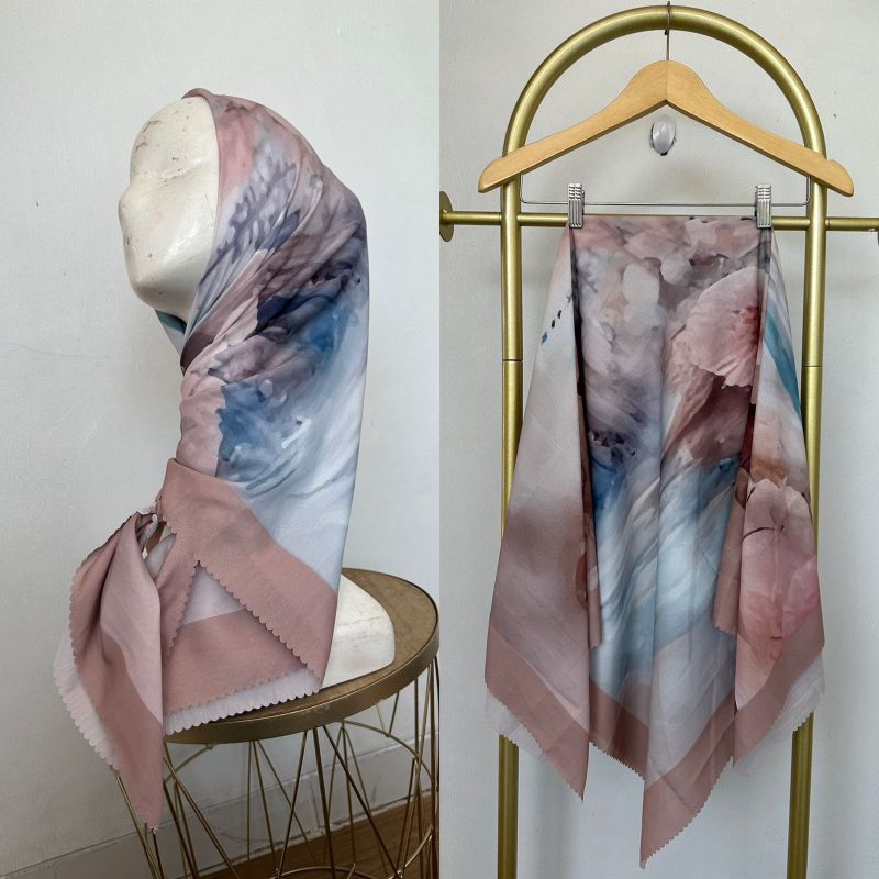 Afrahijab/ Segi Empat Voal New Motif 089