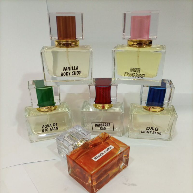 parfum refill botol cantik inspired cowo cewe bebas request 30/35ml