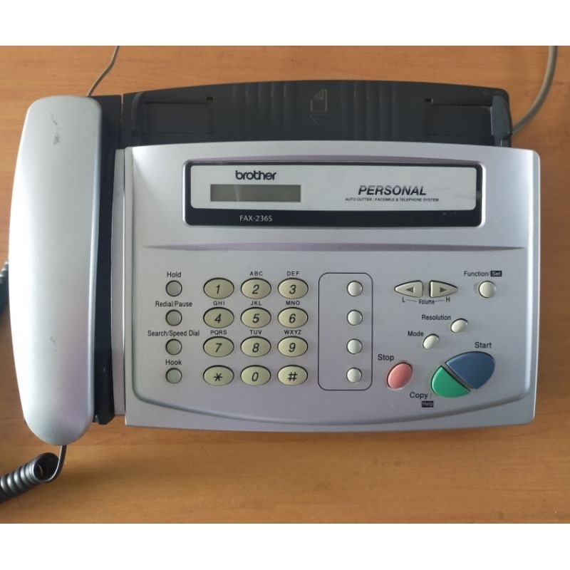 Brother Fax - 236s | Thermal Paper Fax | Facsimile