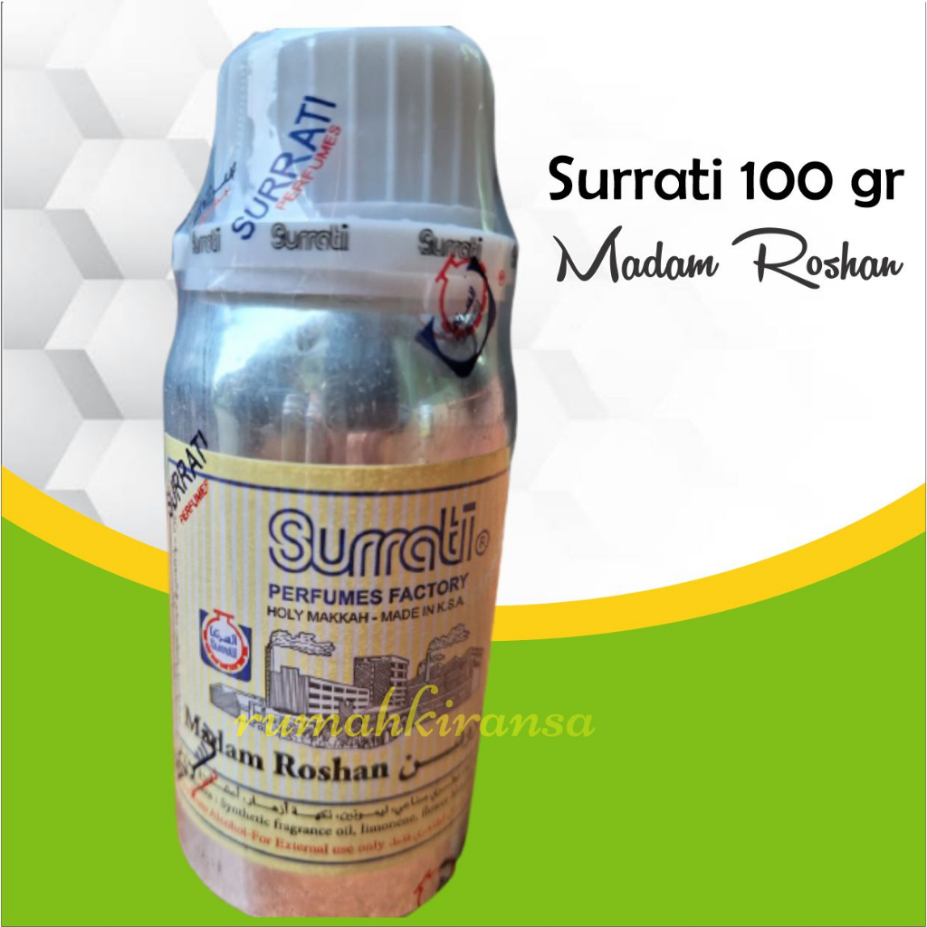 Parfum MADAM ROHSAN 100gr | Parfum Surrati | Surrati Perfumes | Bibit Minyak Wangi