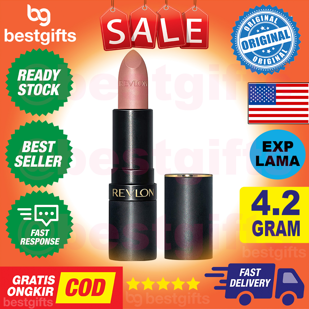 REVLON SUPERLUSTROUS MATTE LIPSTIK MAKE UP NYAMAN &amp; TAHAN LAMA 4.2 GRAM - 003 MAUVE IT OVER