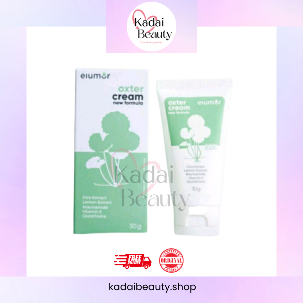 Elumor Oxter Cream Pemutih Ketiak & Pemutih Selangkangan BPOM