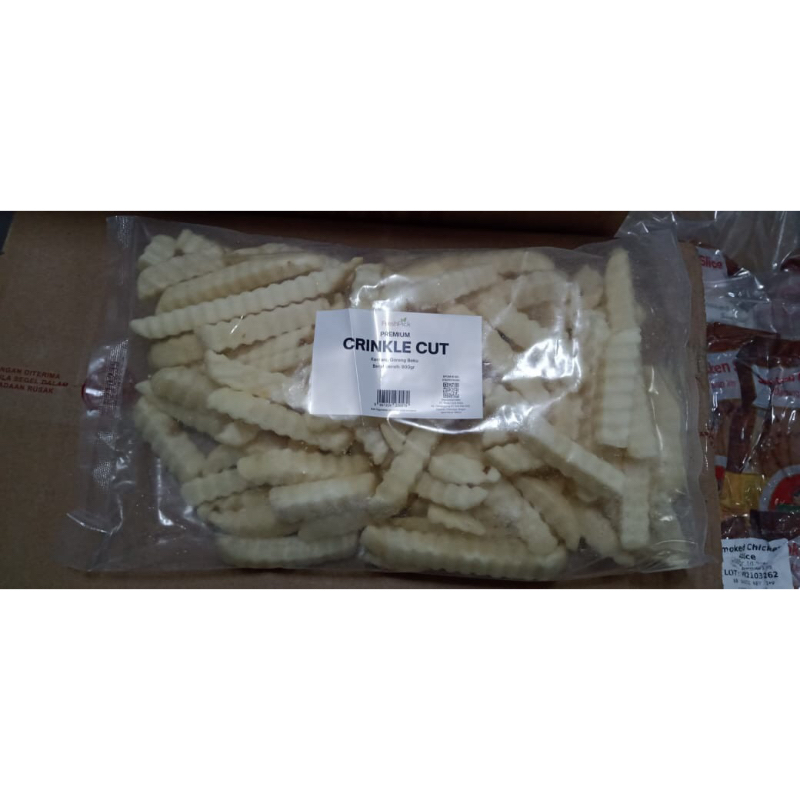 

Fries Frozen Crinkle Cut 900gram