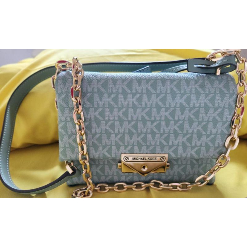 MK CECE SMALL GREEN ORIGINAL 100%
