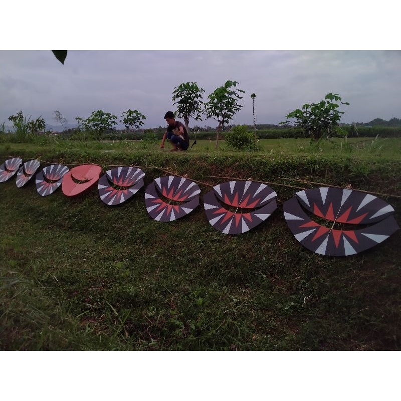 Layangan Gapangan Pegon Full Motif 1meter