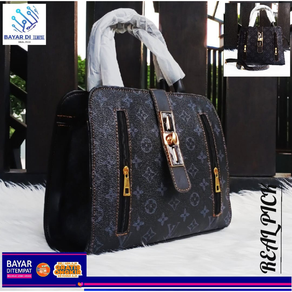 #IDH FASHION# Tas Selempang/tenteng Wanita - Deltamode - TAS PIRAMID Tas bahu tas selempang wanita TERMEWAH!!