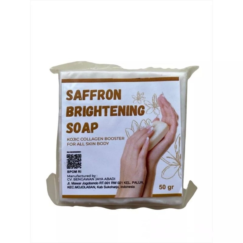 SAFRON BRIGHTENING SOAP