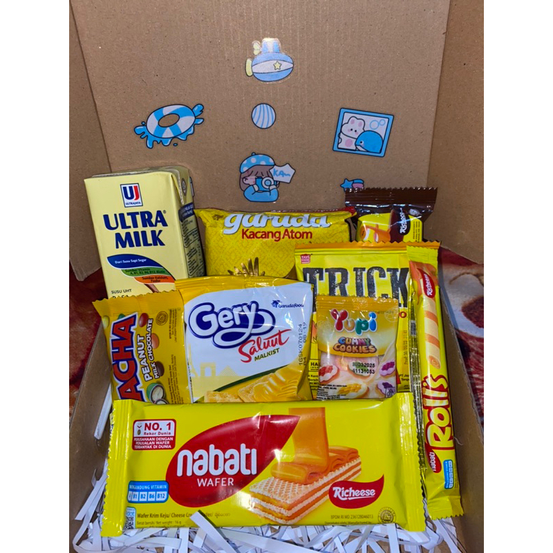 

hampers snack yellow