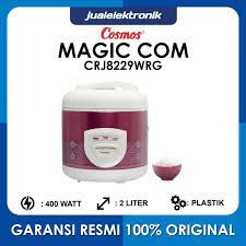 Rice Cooker Cosmos CRJ 8229 2 Liter + Tongolan Magic Com Cosmos 8229 Penanak Nasi Cosmos CRJ-8229