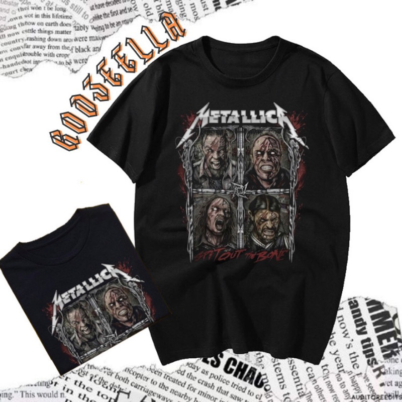 KAOS BAND METAL HIGH QUALITY READY UKURAN BIG SIZE