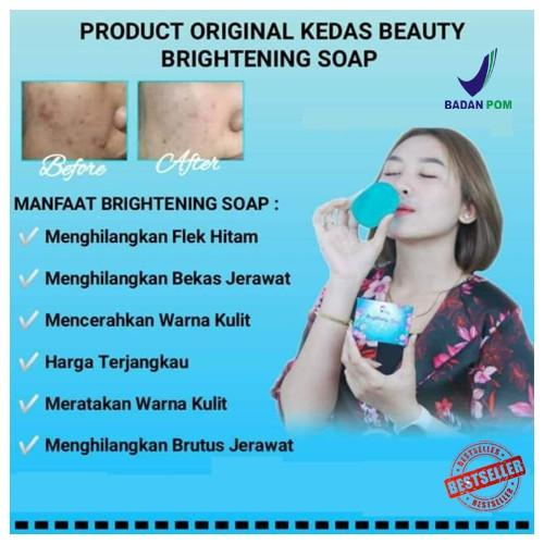 [COD] Sabun Kedas Beauty Pemutih Wajah dan Badan