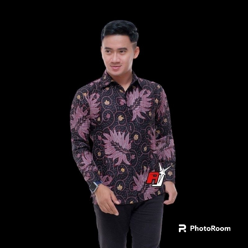 Batik Pria Kemeja Batik Lengan Panjang SIZE M L XL XXL XXXL