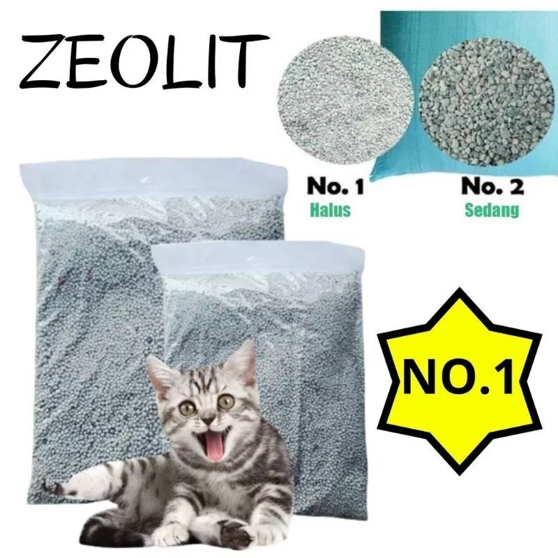 pasir zeolit kucing zeorfarm