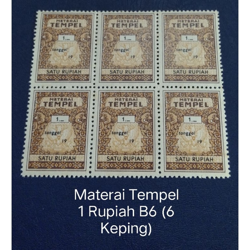

Matrai Tempel 1 Rupiah Original B6 (6 Keping)