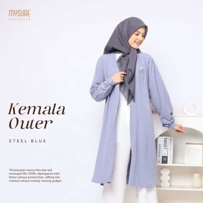 ATASAN LONG OUTER KEMALA  BY MYSURE