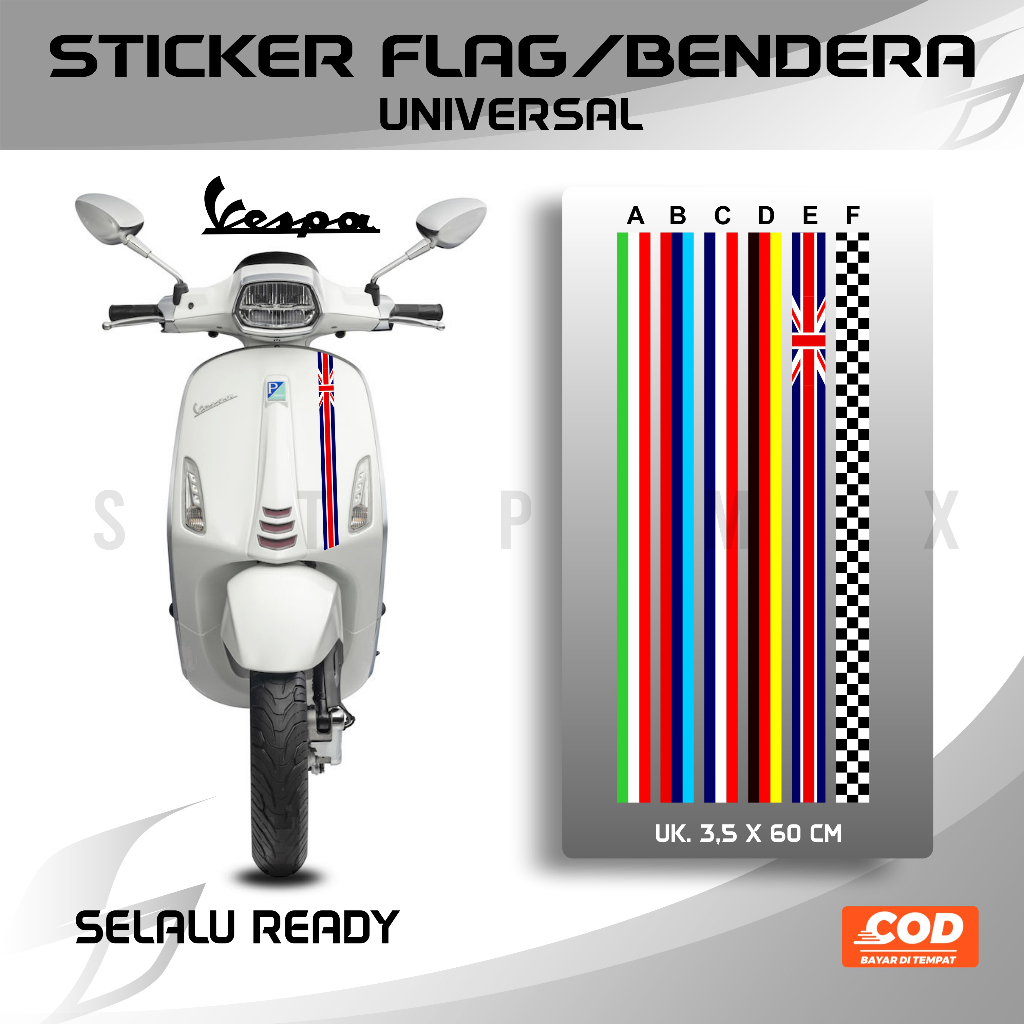 STRIPING LIST VESPA STIKER LIST VESPA SPRINT VESPA PRIMAVERA