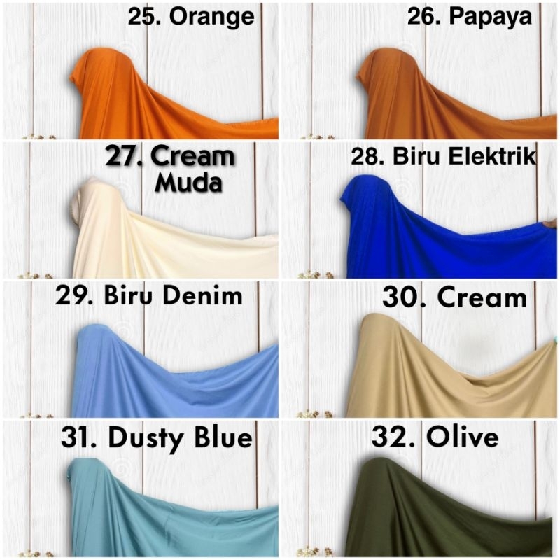 Kain Rayon Katun Rayon Viscose Premium Harga per 0,5m Ori Kahatex