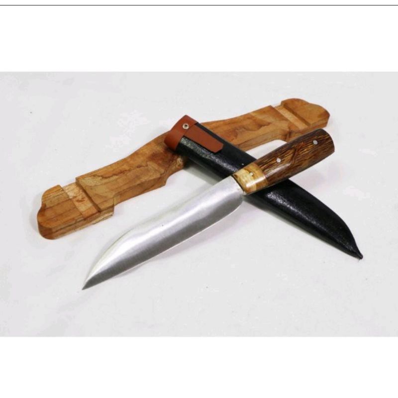 Pisau dapur, Pisau Baja, Pisau serbaguna. Baja Fulltank Gagang Ruyung