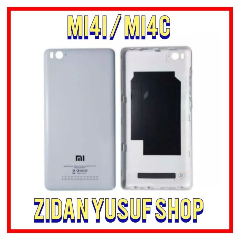 BACKDOOR BACK COVER KESING CASING HOUSING XIAOMI MI4I / MI4C TUTUP BELAKANG