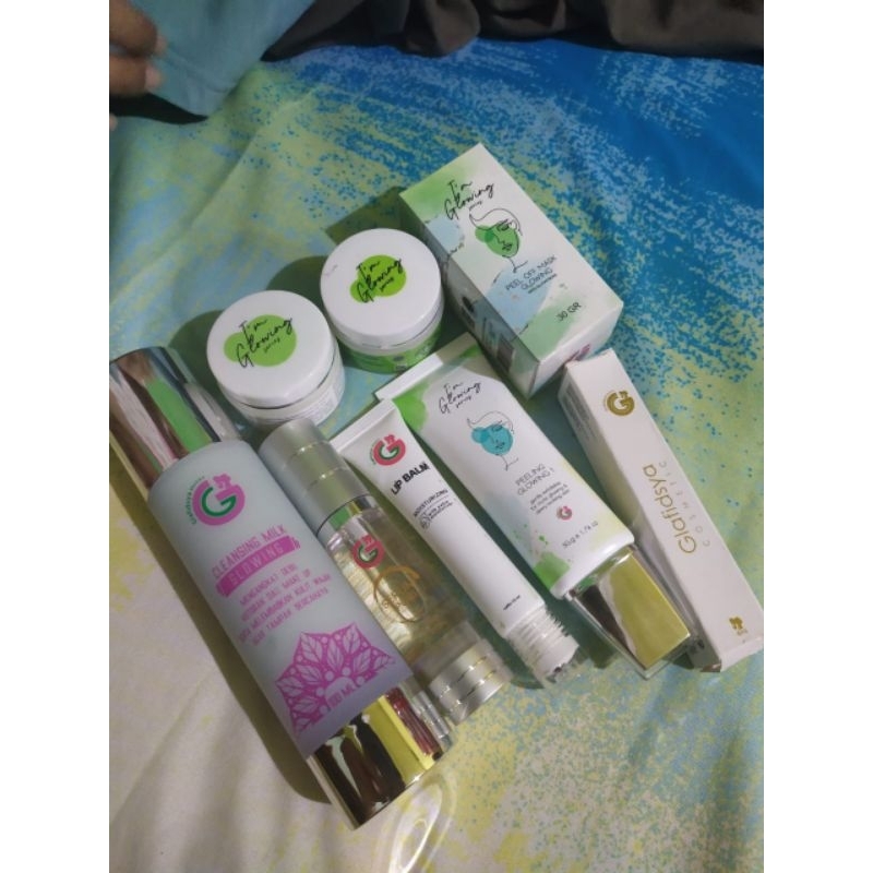 PRELOVED SKINCARE GLAFIDSYA PAKET GLOWING