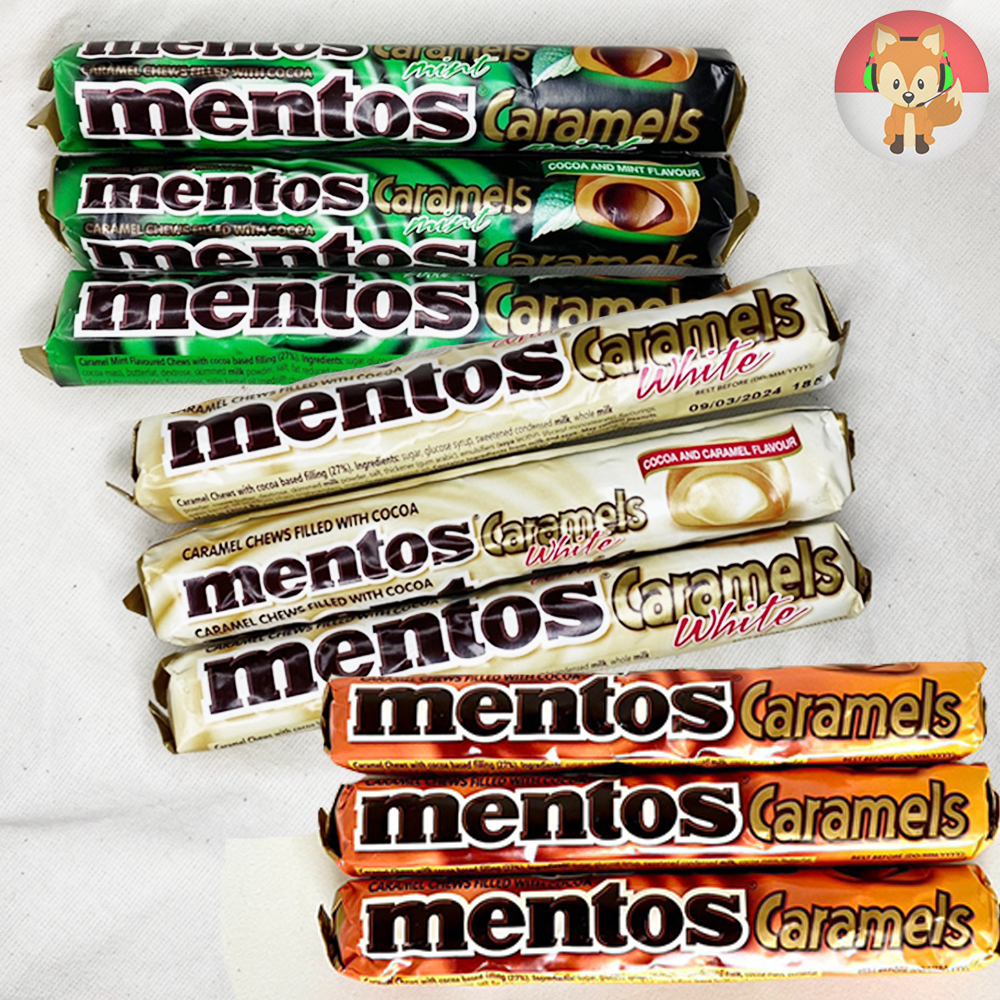 

Mentos Caramel White Mint 37g Impor