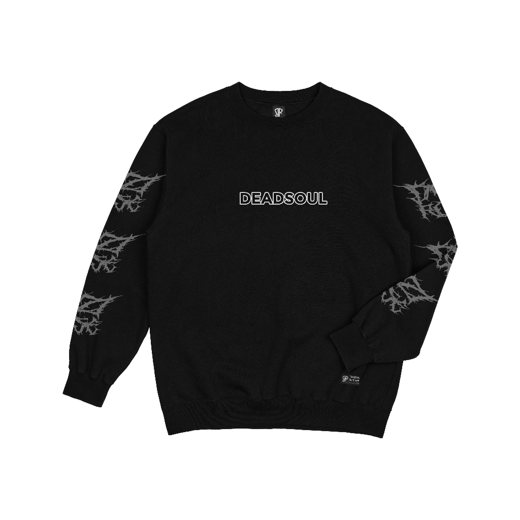 DEZIROSE - Crewneck Deadsoul Sweater Pria Distro Fleece Tebal Premium Size M-XXL