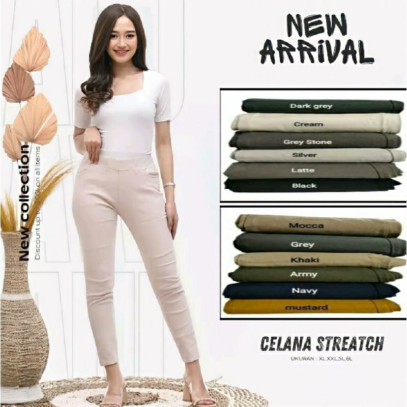 Chino Pants Wanita / Elizabeth Pants / Celana Panjang Wanita / Celana kerja