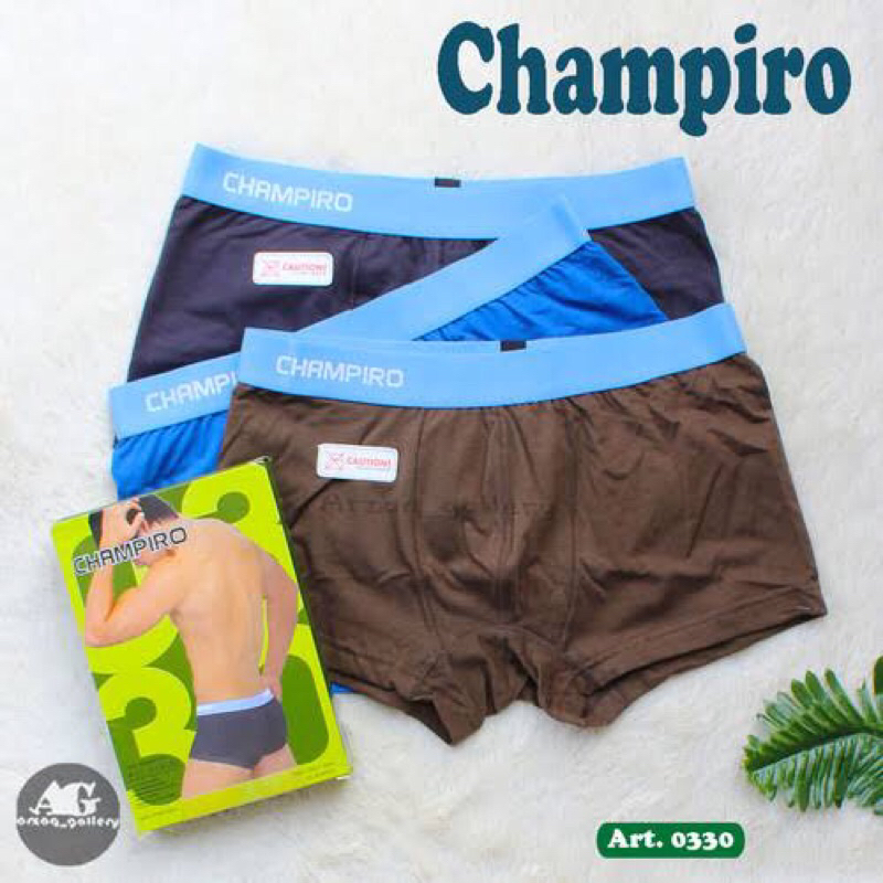 cd boxer champiro pria / celana dalam boxer champiro