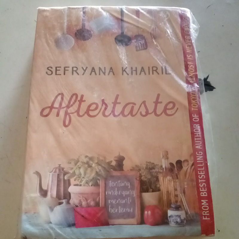 Novel original Sefryana khairil,Aftertaste