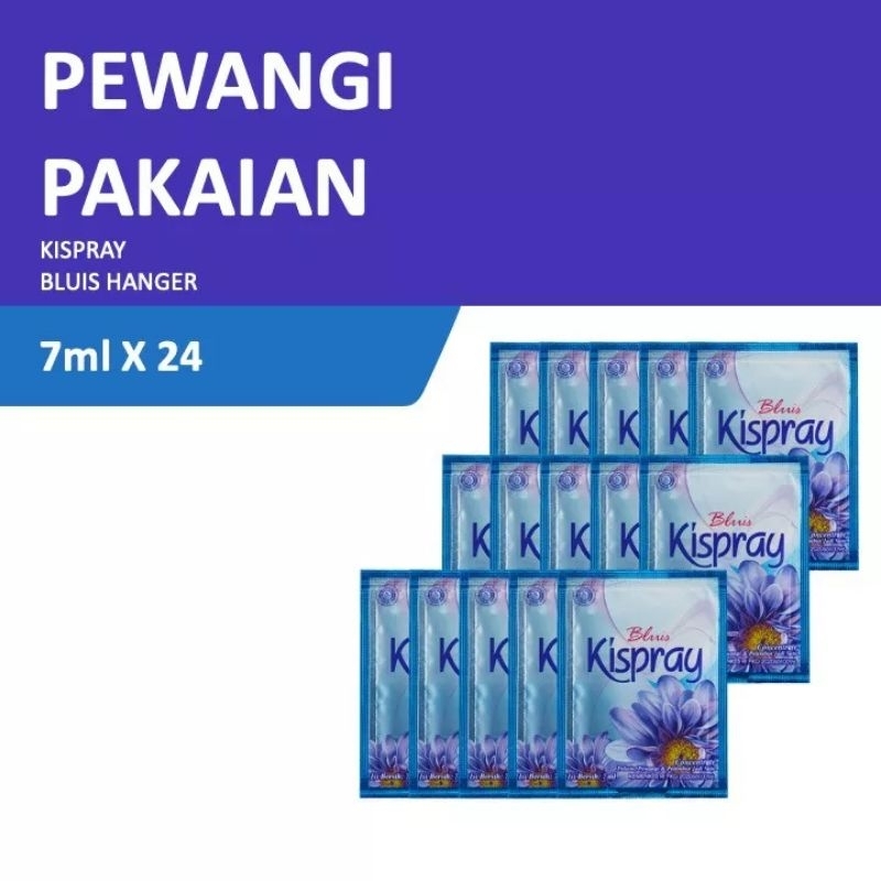 KISPRAY BLUIS/BIRU SACHET/ENESIS