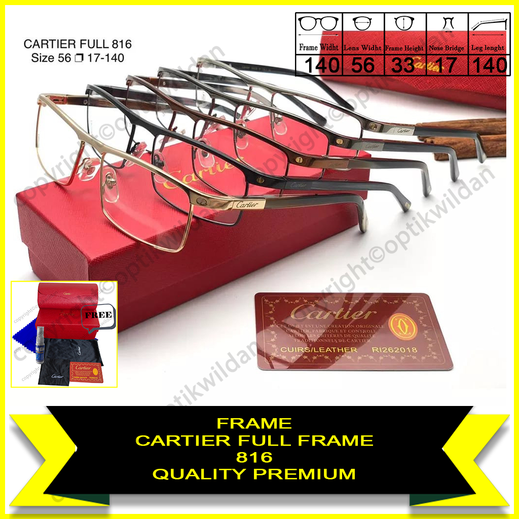 FRAME CARTIER FULL FRAME 816 PREMIUM QUALITY