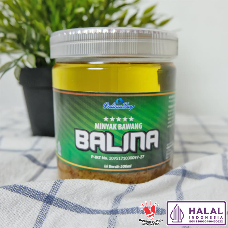 

Minyak Bawang BALINA 500ml Kemasan Stoples Halal