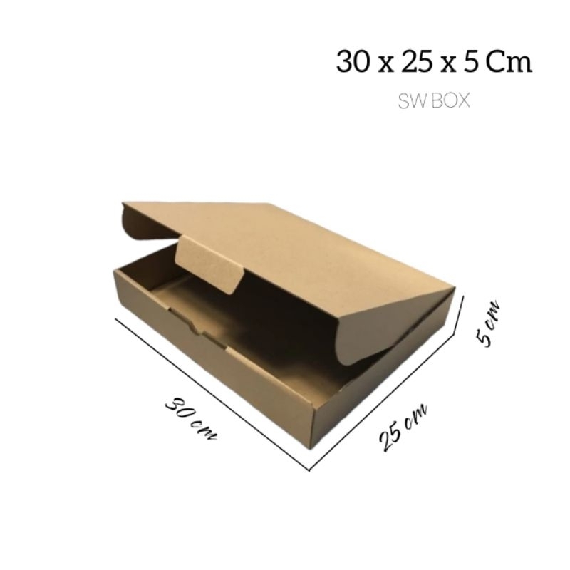 

kardus/karton uk 30x25x5 cm die cut pizza dll