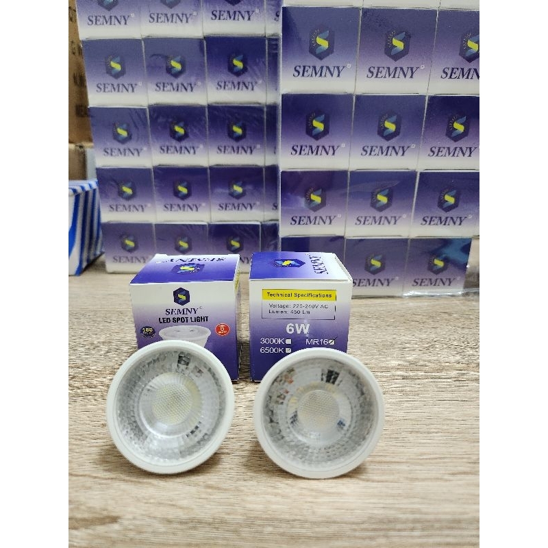 Lampu Led Spotlight MR16 TUSUK / LED HALOGEN MR16 6 WATT