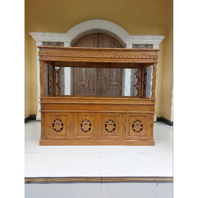 MEJA AQUARIUM IKAN ARWANA JATI