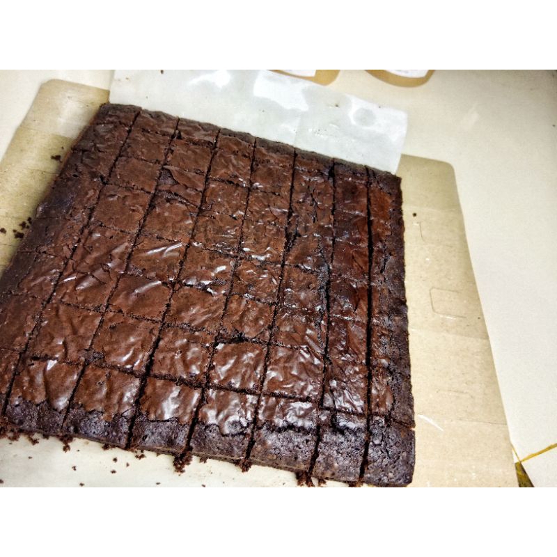 

Brownies box Original/ brownies panggang original/brownies fudgy