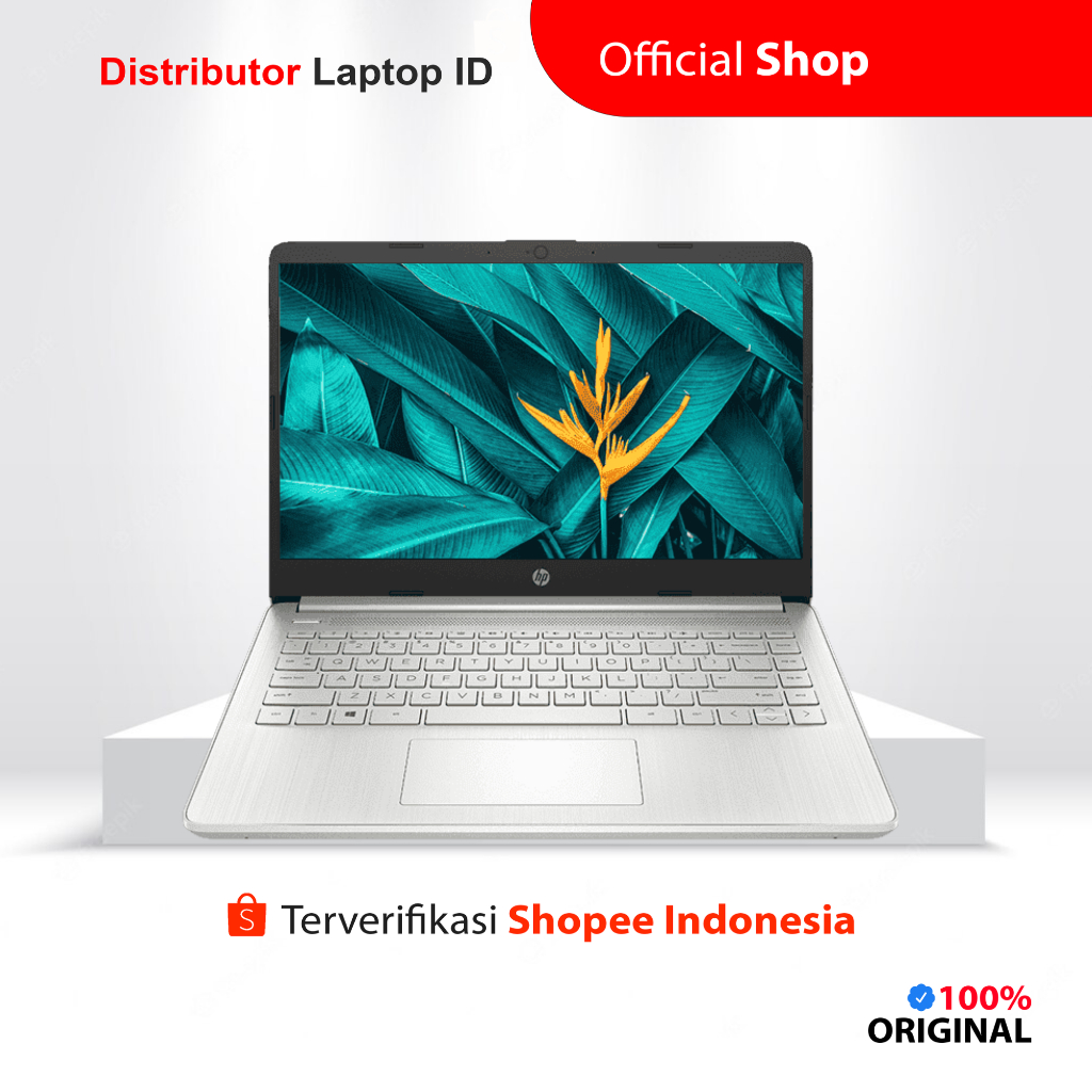 LAPTOP HP 14S - 14 / INTEL CORE  i5 AMD / RYZEN 5 / GARANSI RESMI HP INDONESIA