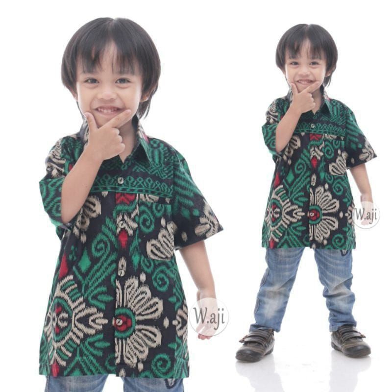 BAJU BATIK ANAK LAKI-LAKI USIA 2-12 TAHUN