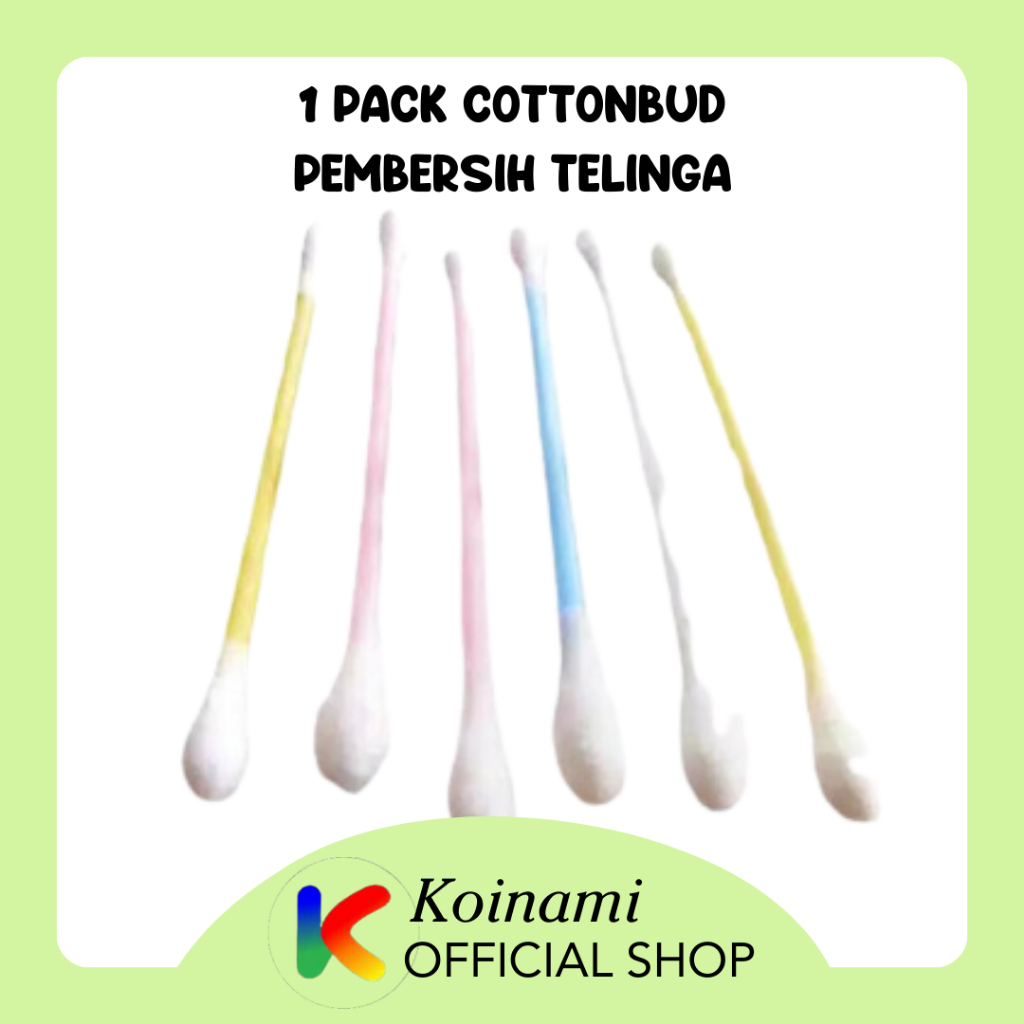 1 PACK Cuttonbud / cutonbud / pembersih telinga / cutton bud