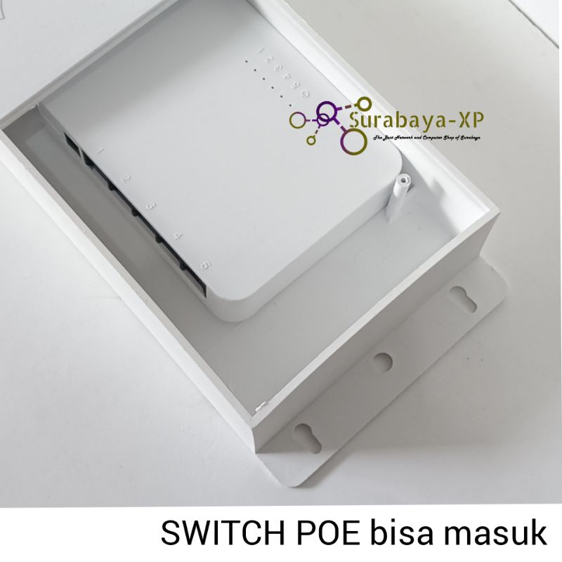 BOX WATERPROOF 15CM OUTDOOR POE