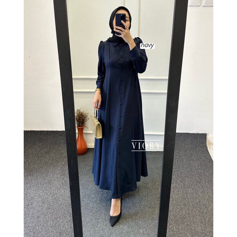 SLIMMY DRESS (Tersedia size S-XXXL/ Dress Fit Body/ Gamis Kondangan)