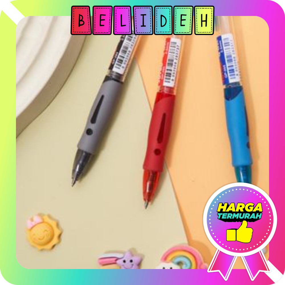 

☛BELIDEH☚ Pulpen Gel Ink 0.5mm Standar Pulpen Alat Tulis Kantor Sekolah Pena Pen Pencet Tinta Cair S059