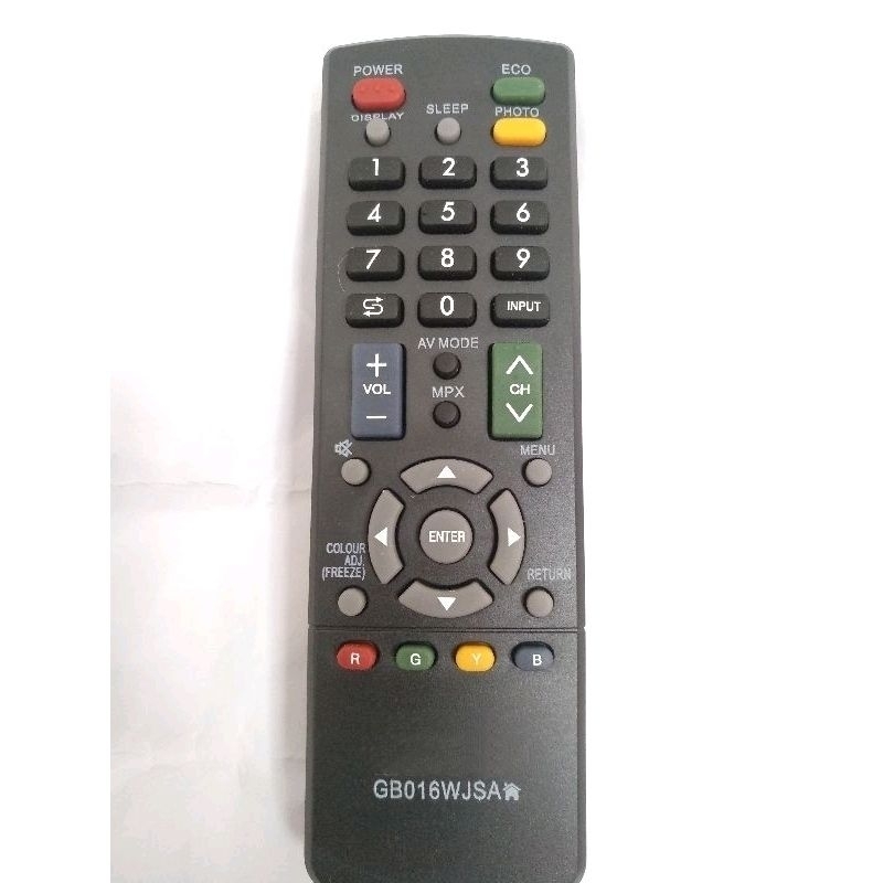 Remot TV Sharp Aquos / Remote TV Sharp LCD &amp; LED Remote TV Siap Pakai Tanpa Setting Remote TV Bagus